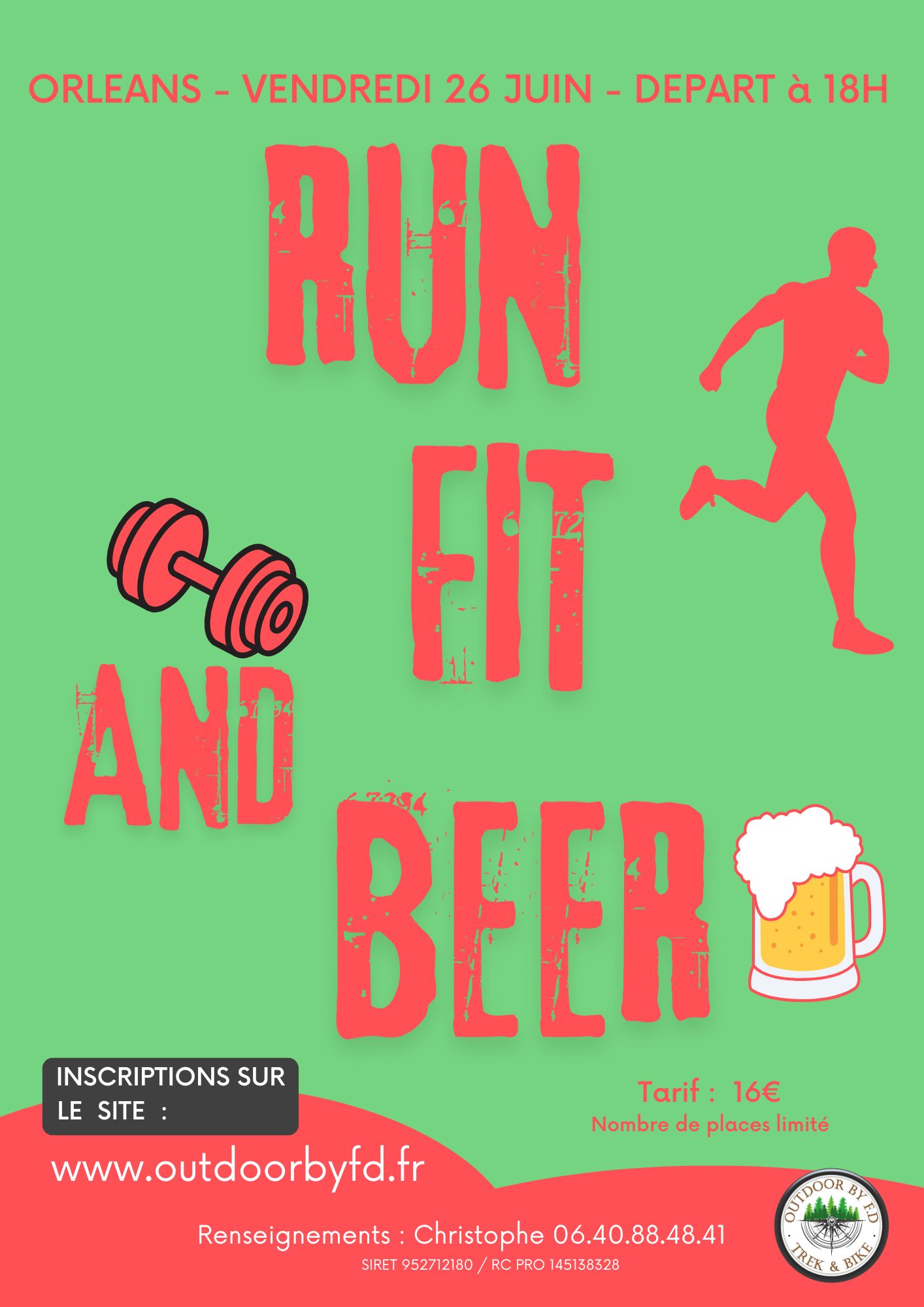 Flyer Run Fit and Beer