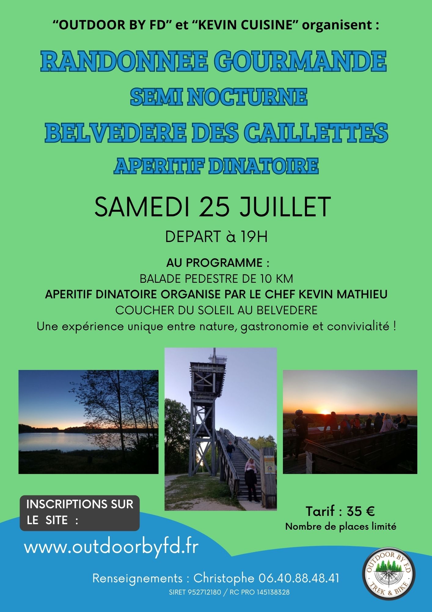 Flyer rando gourmande belvédère